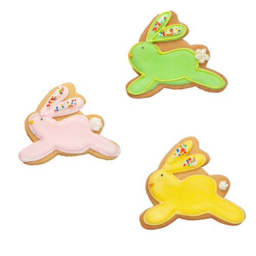 Lapin gambadant en biscuit 50g x 10