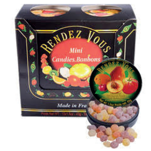 Display mini bonbons fruits du verger 43g x 12