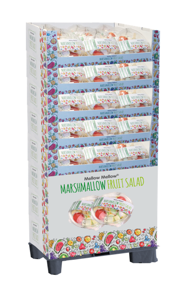 Display marshmallow salade de fruits X72