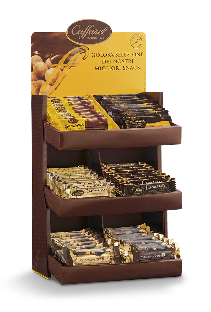 Display barres mix Caffarel x 144