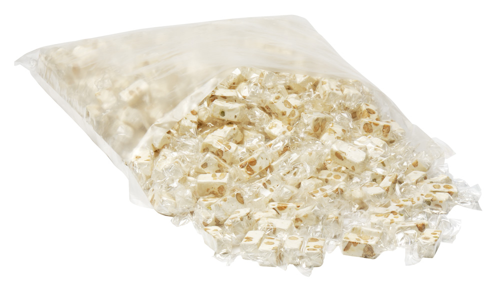Sachet vrac papillotes nougats au caramel 2.5kg x 1