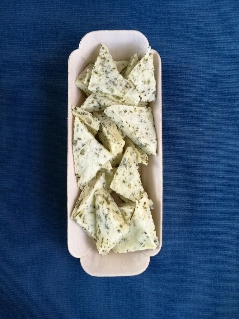 Crackers au chèvre frais ail des ours 45g X10
