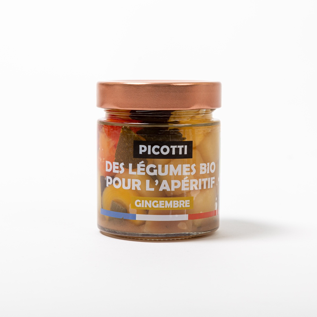 Légumes apéritifs au gingembre 220g X6