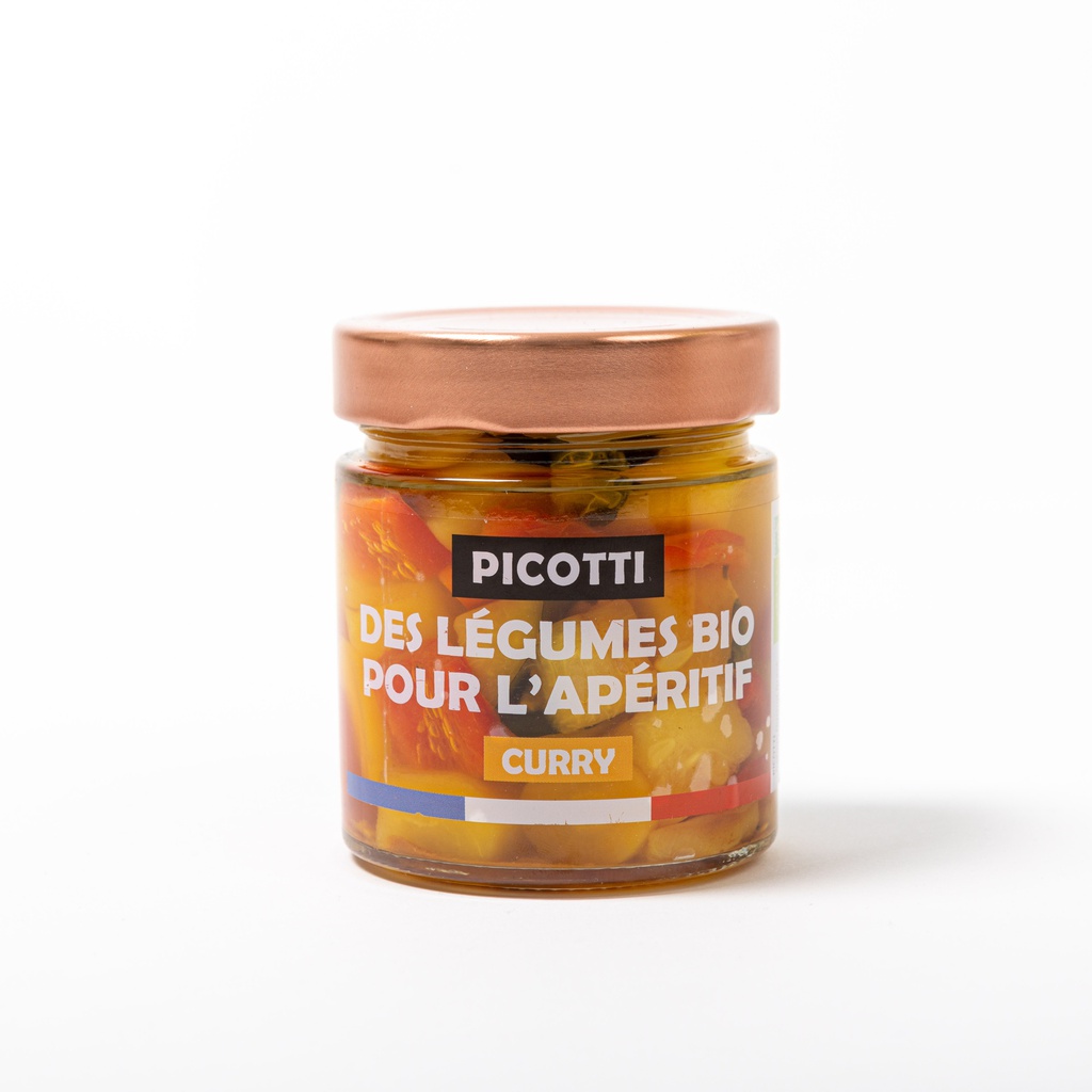Légumes apéritifs au curry 220g X6