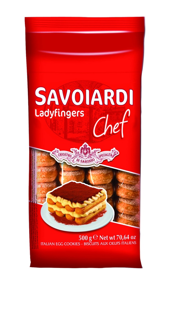 Savoiardi biscuits aux œufs pour Tiramisu 500g X10
