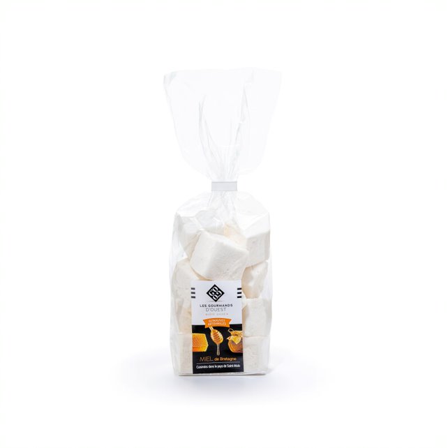 Sachet cubes de guimauve miel de Bretagne 80g x 10