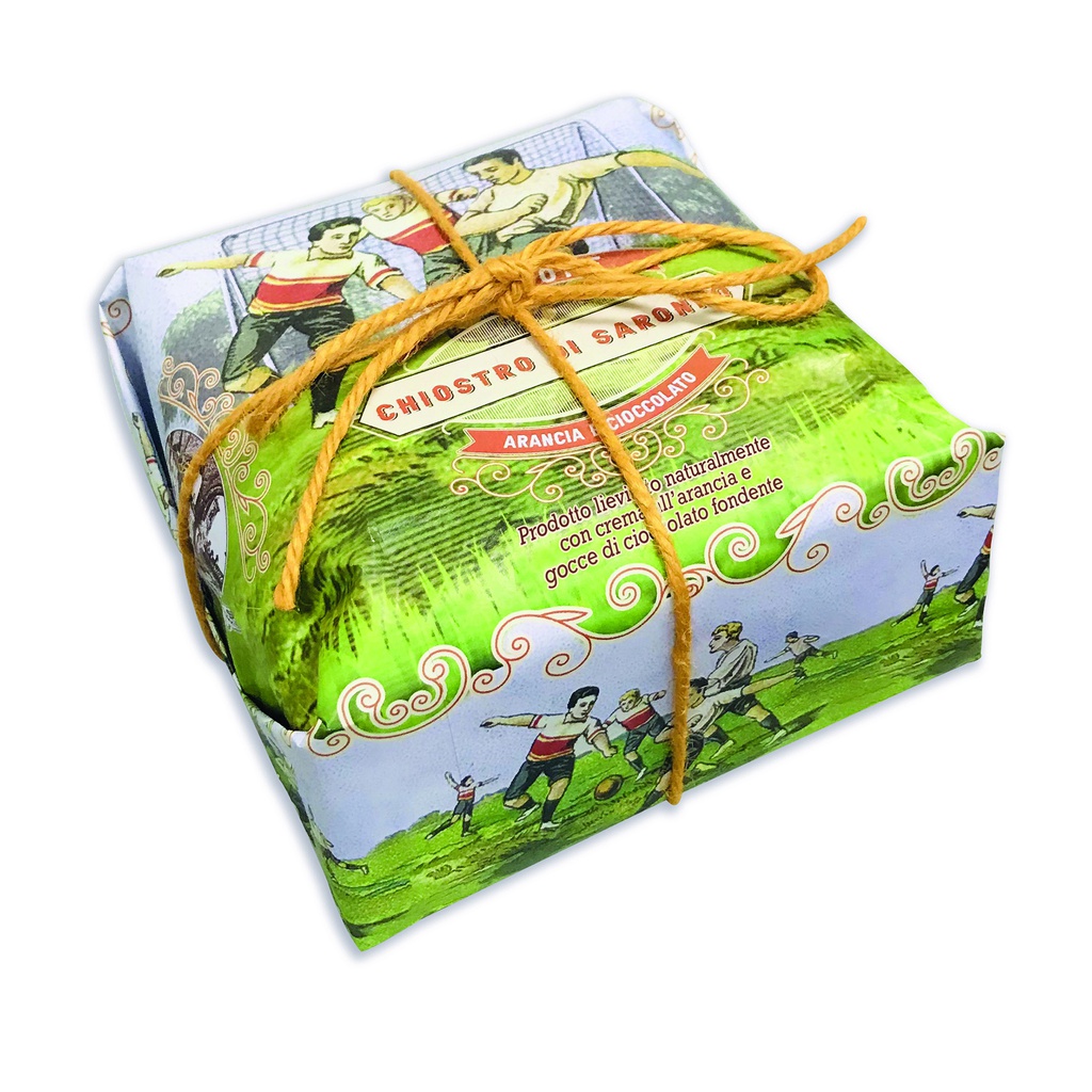 Panettone Orange et chocolat FOOTBALL 750g X6