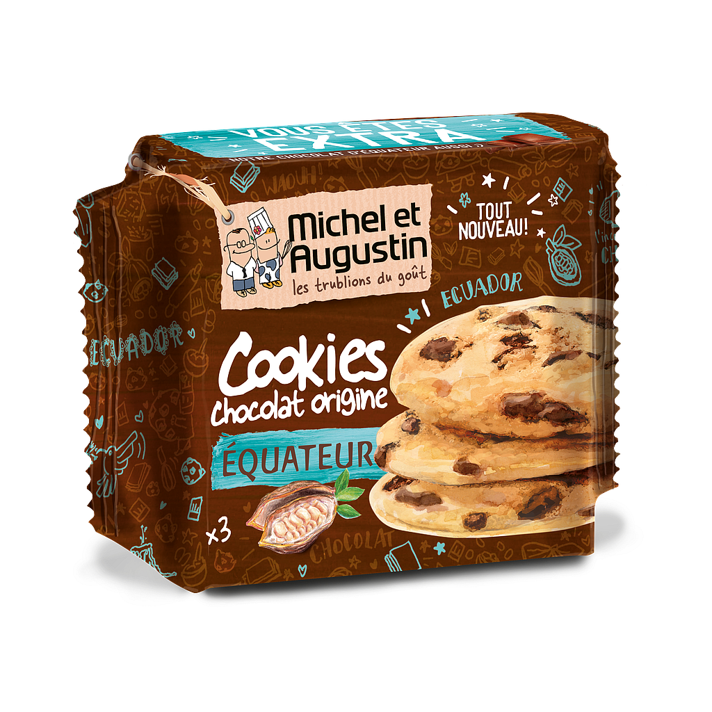Cookie au choc d'Equateur 65g 14