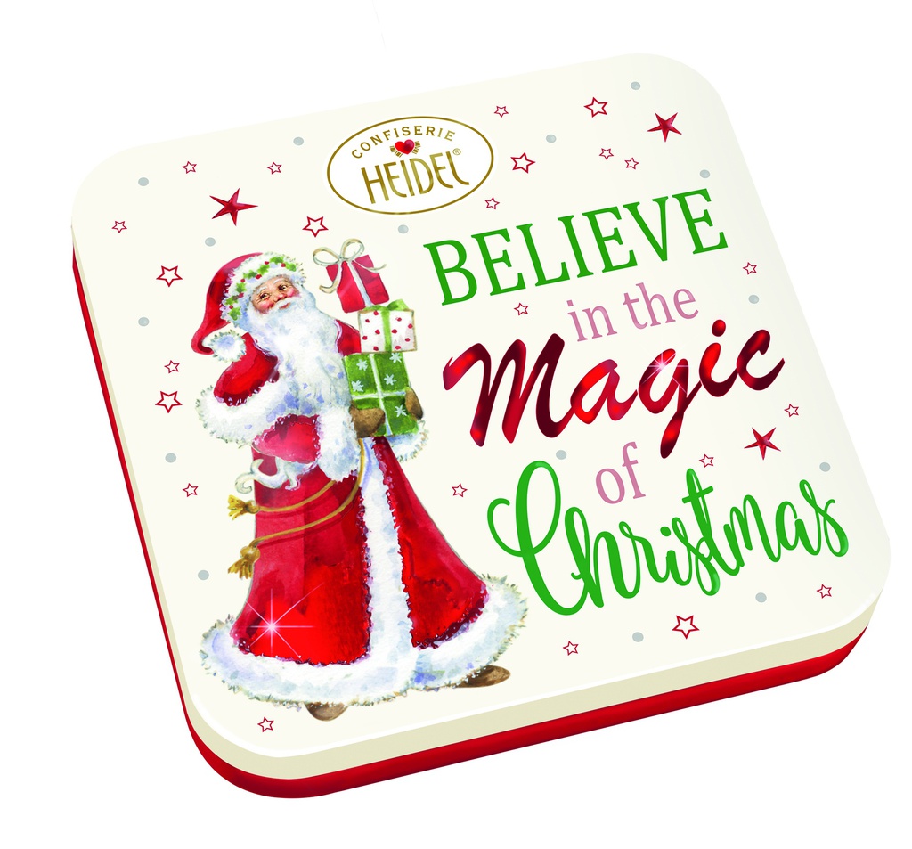 Boite salutations Noël blanc 30g x 16