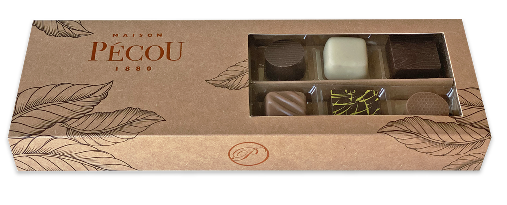 Boite cadeau 12 chocolats 110g x 14