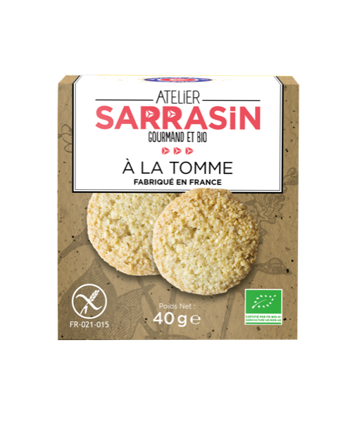 Biscuits salés Mini pack Tomme 40g x 20