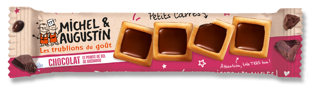 Petit carré** x 4 choc noir 33.6g x 18