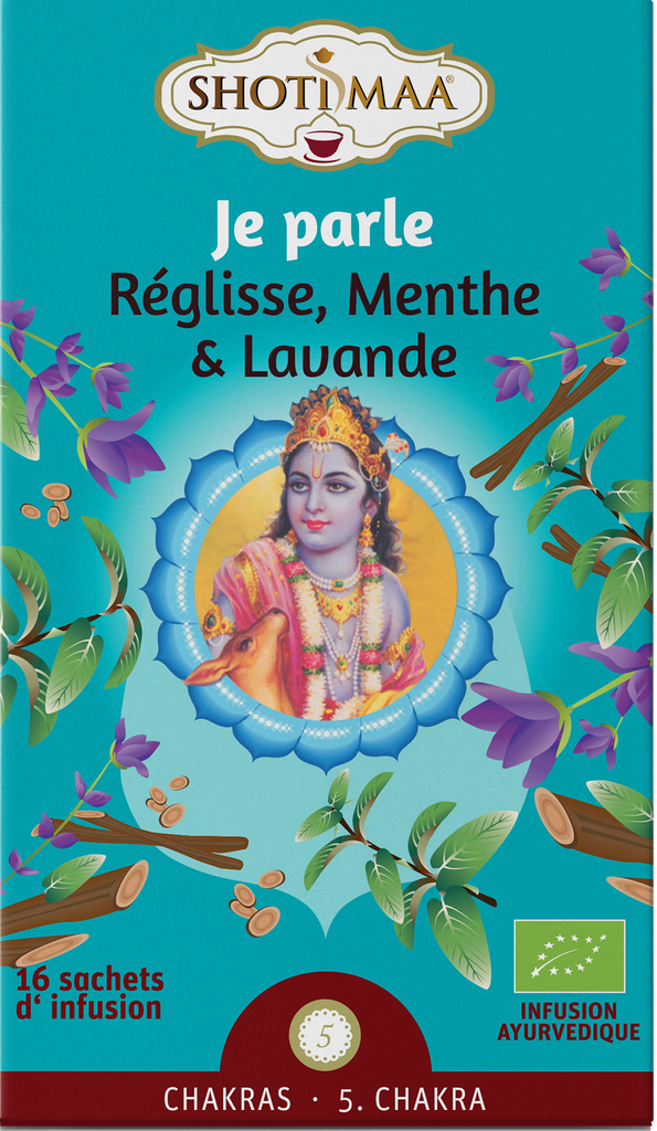 Infusion réglisse menthe et lavande Bio 32g X6