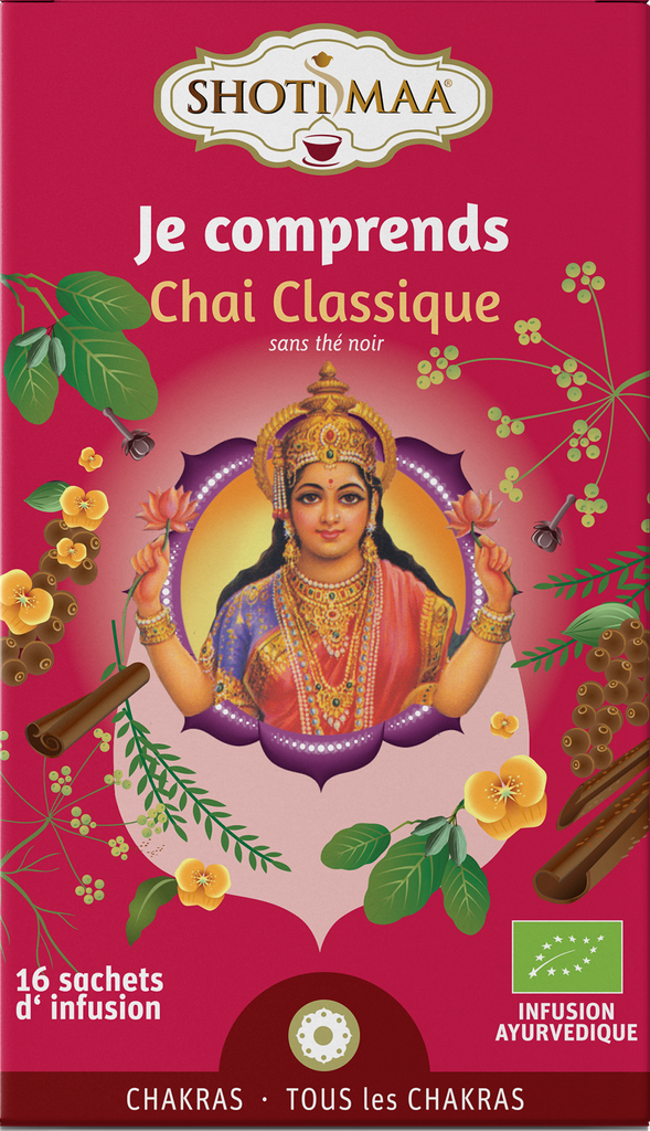Chai classique (sans thé noir) Bio 32g X6