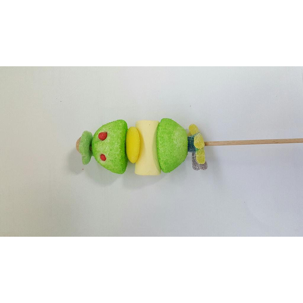 Brochette guimauve Grenouille 45gr x 12