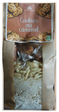 Cookies caramel bio 260g X10