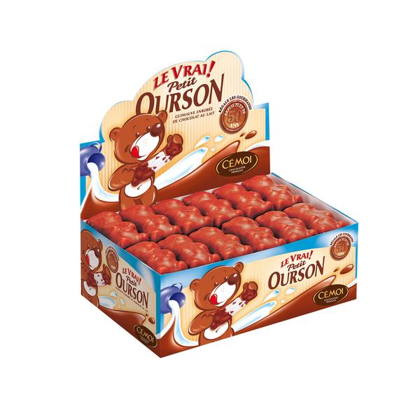 Présentoir petit ourson guimauve 9.4g x 160