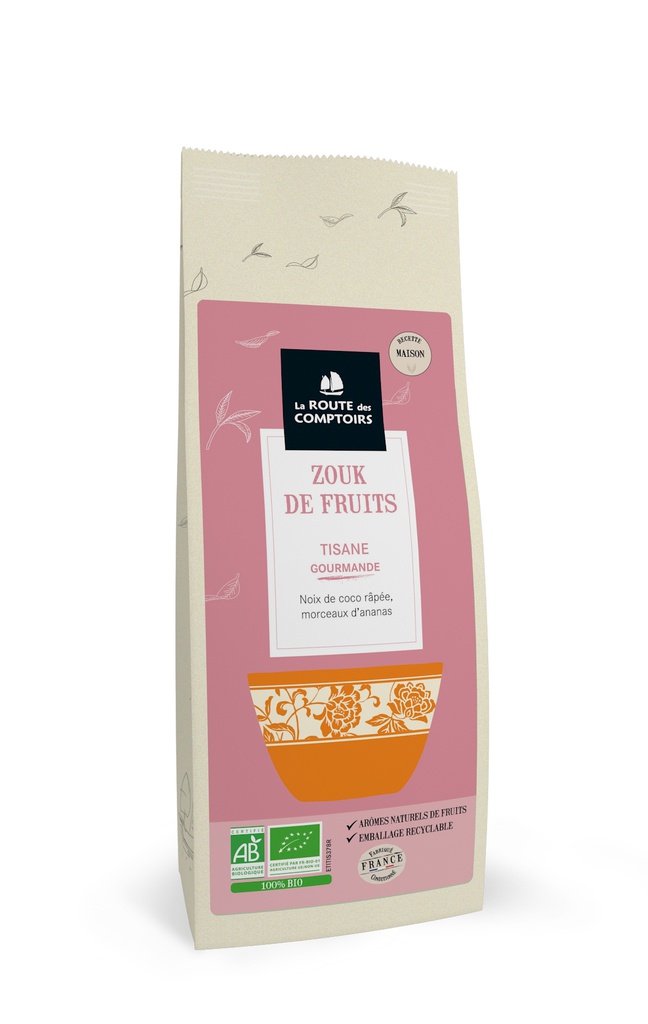 Tisane Zouk de fruit 100g X6