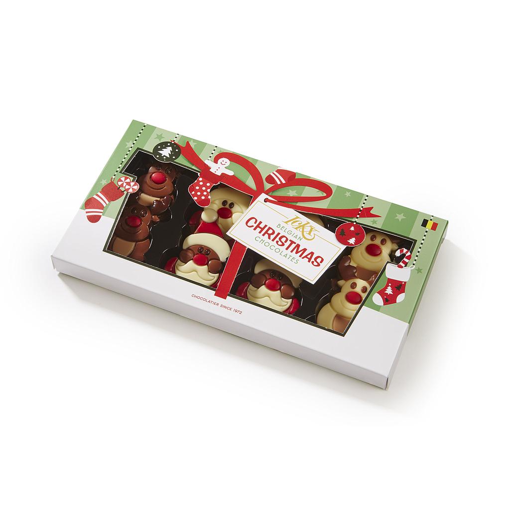 Boite de 4 Rennes et 4 Père Noël ickx 95g x 15  (copie)