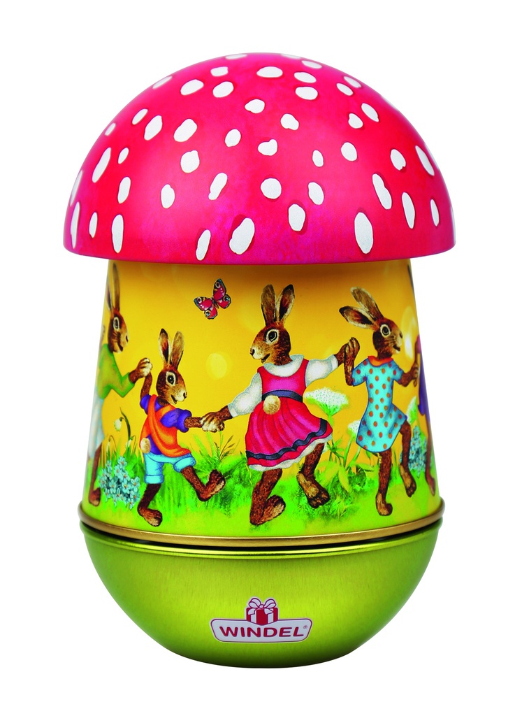 Champignon musical en métal 105g x 8
