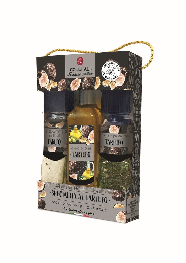 Coffret spécial truffe (sel, huile, épices) X6