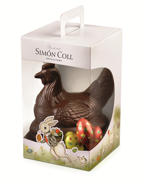 Boite moulage Poule et ses oeufs 295g x 6