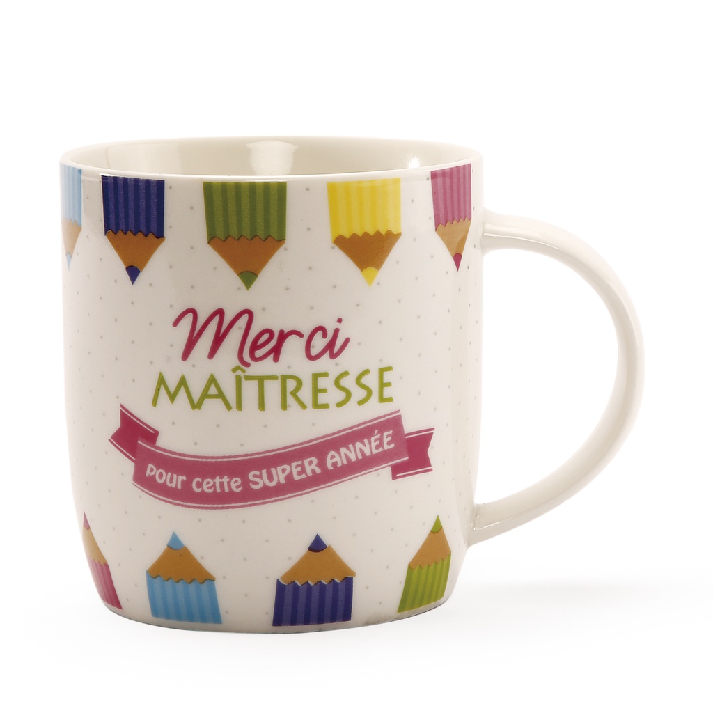 MUG 'Merci Maitresse&quot; x 6