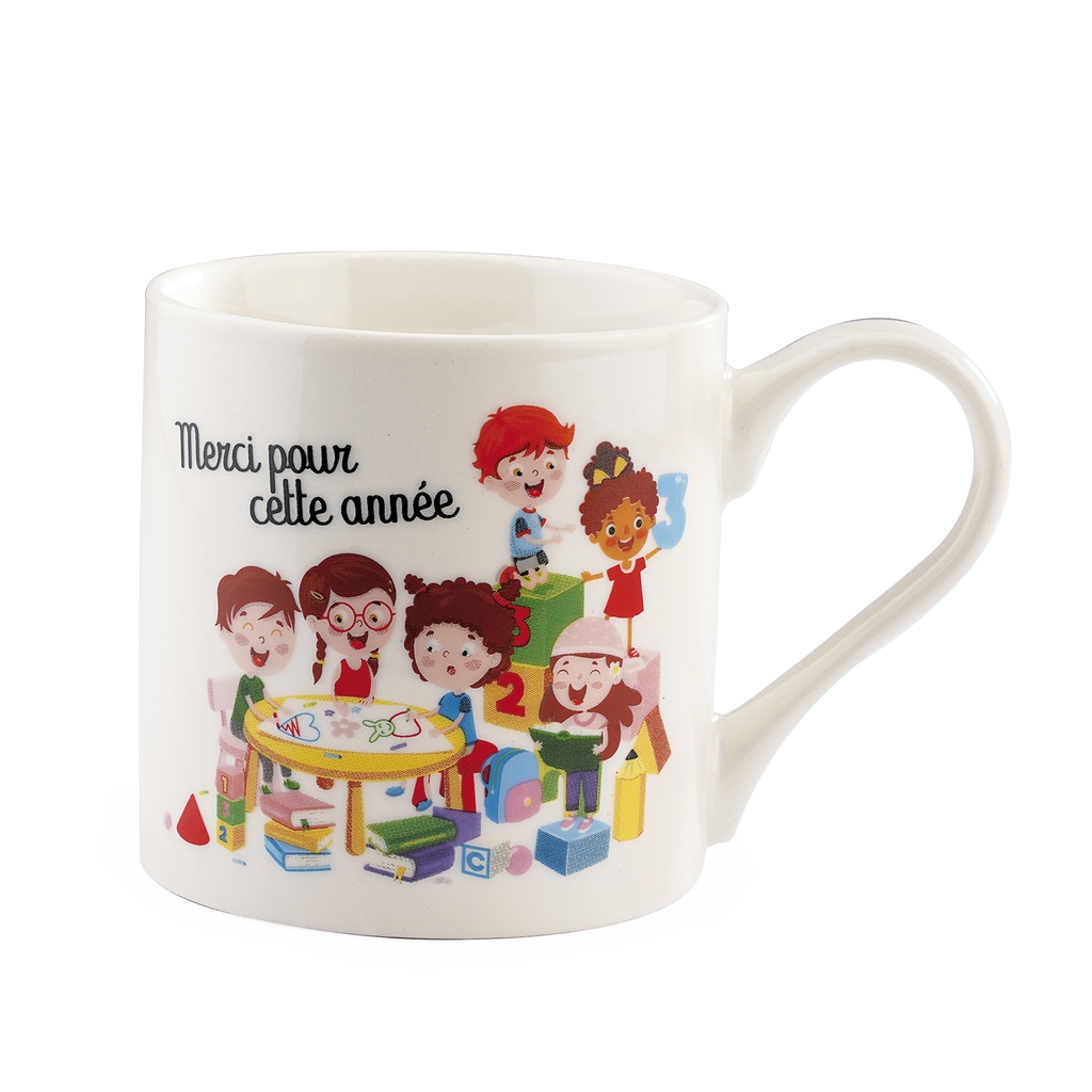 MUG &quot;Merci pour cette année&quot; ENFANTS x 6