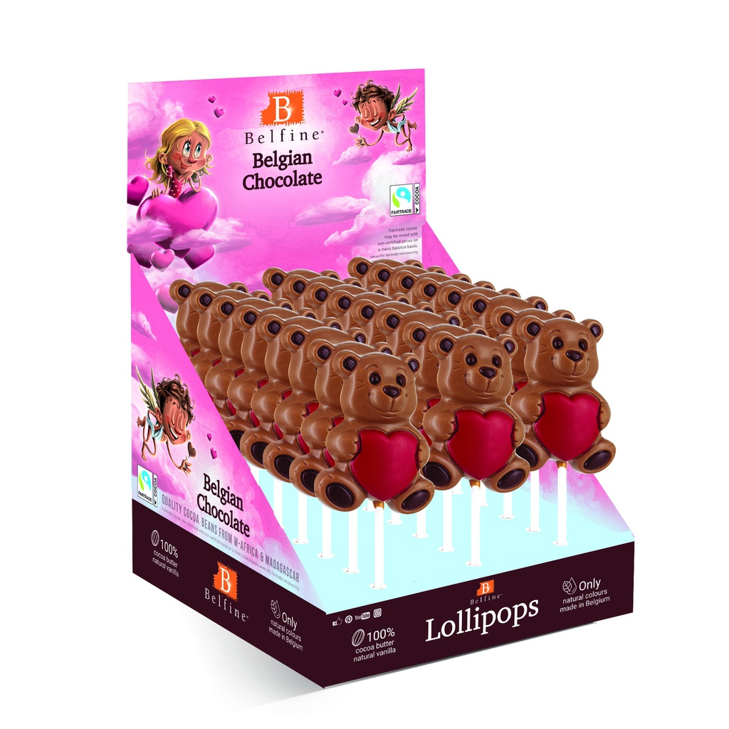 Sucettes Ourson d'amour Roméo 35g x 24