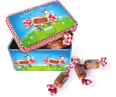 Caramel de Normandie en boite fer de 100g x 6