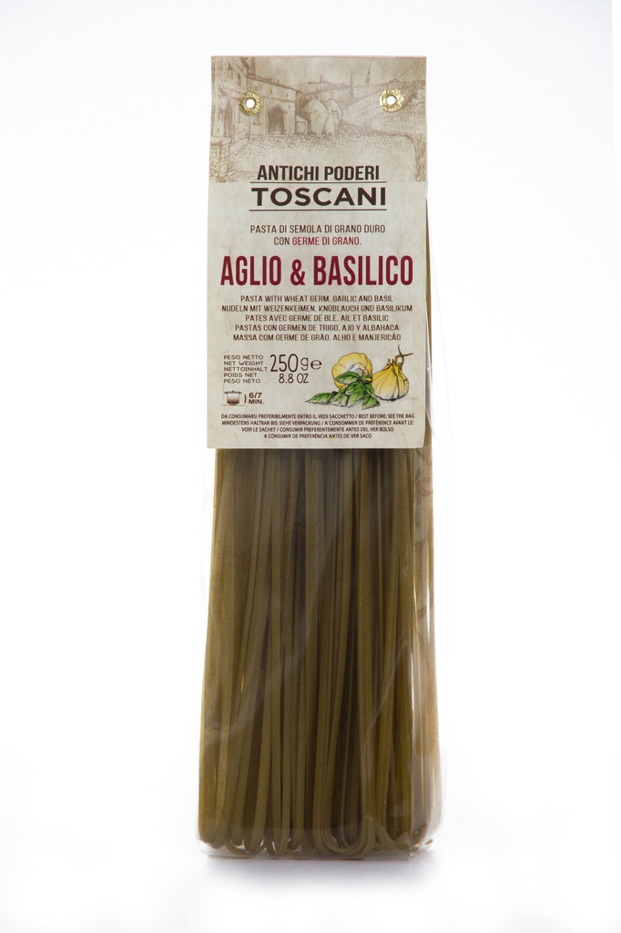 Linguine ail basilic &quot;Antichi Poderi&quot; 250g x8