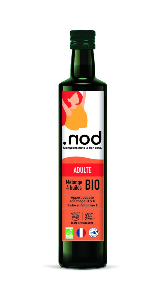 Mélange 4 huiles ado&amp;adulte  500ml X6
