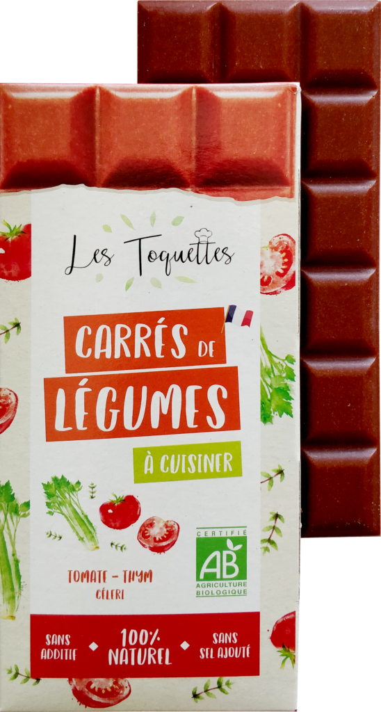 Tablette bouillon BIO tomate thym céleri beurre cacao 75g X12