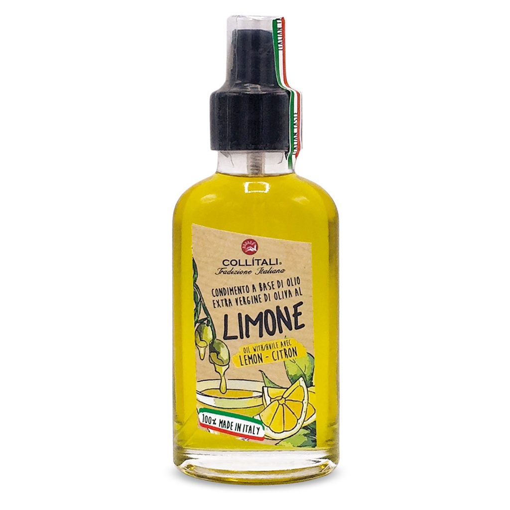 Huile d'olive extra vierge au citron 100ml X8