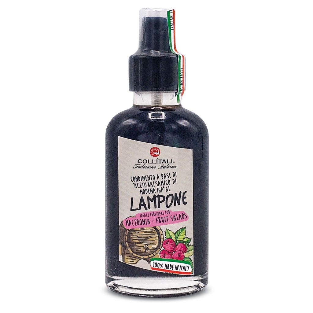 Vinaigre balsamique de Modène aux framboises 100ml X8