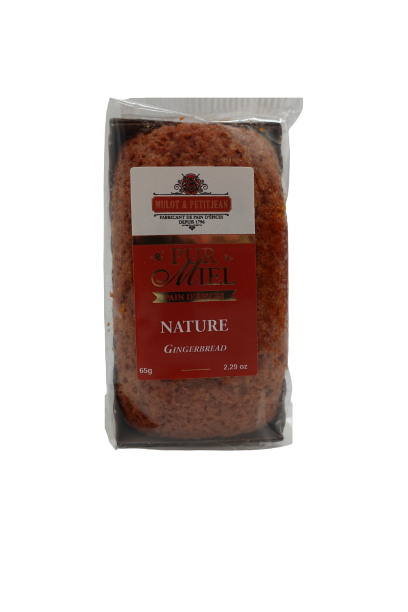 Mini pain d'épices Pur miel nature 65g x 24