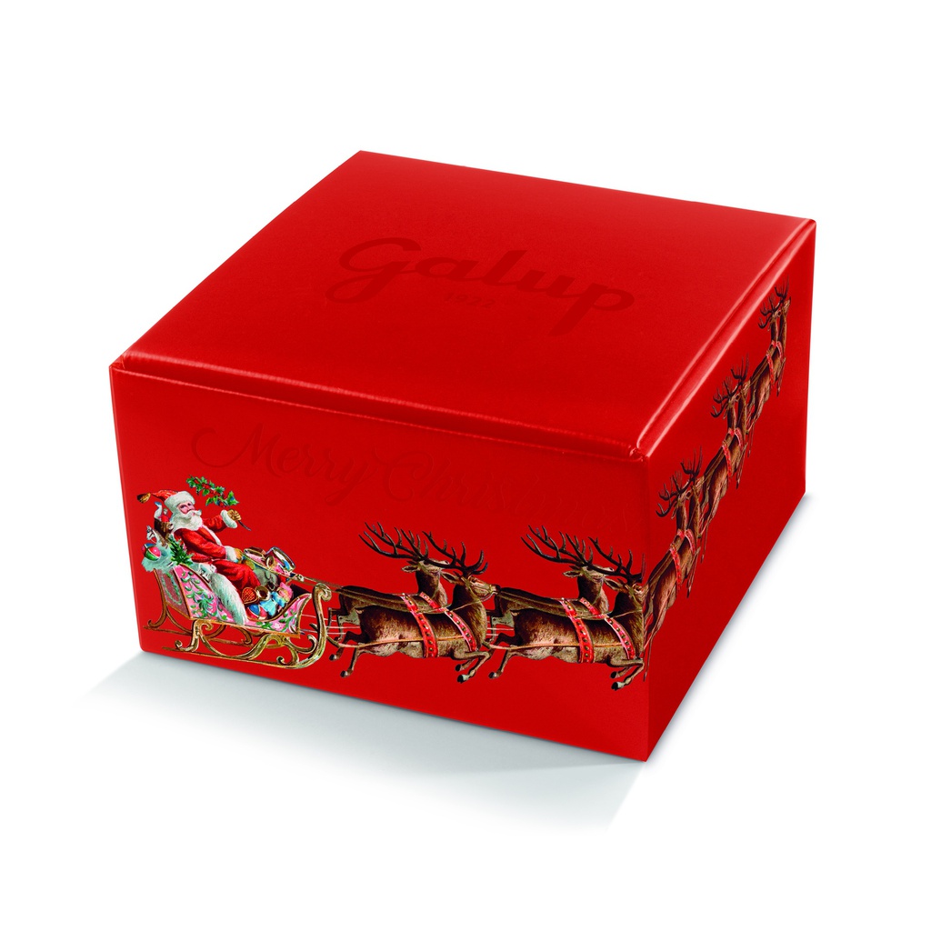 Panettone pépites chocolat boite carton édition Noël 750g X6