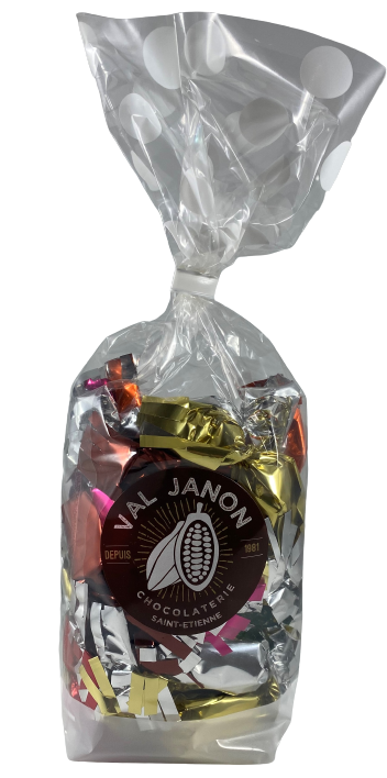 Sachet papillotes praliné lait pates de fruits 300g x 8