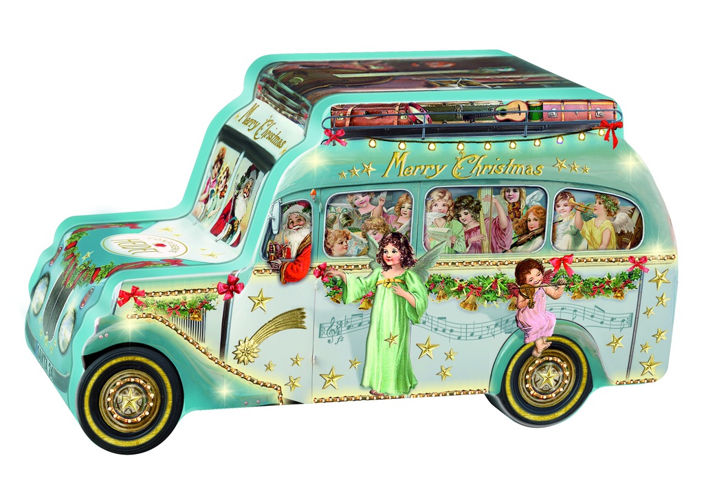 Bus en métal &quot;Nostalgie des Anges&quot; 129g x 6