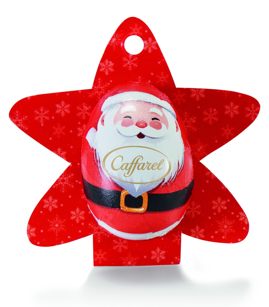 Décorations Père Noël à suspendre 10g x 48