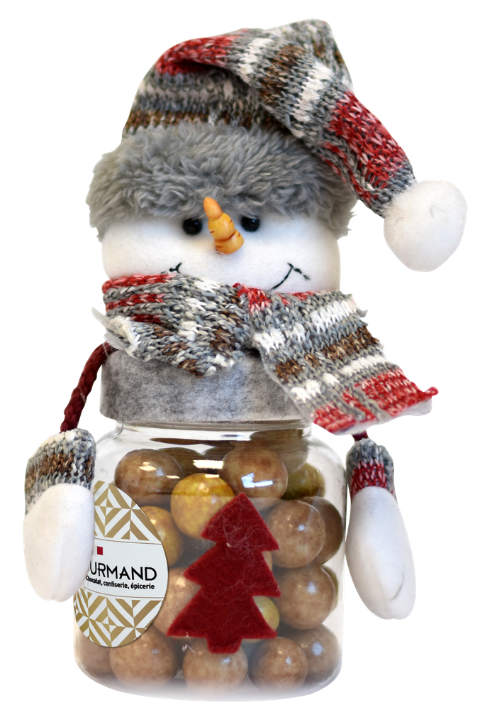 Pot Noël crousti-choc assortis 100g x 10