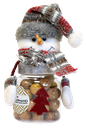 Pot Noël crousti-choc assortis 100g x 10