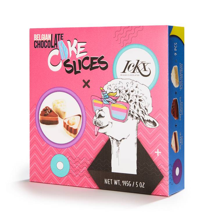 Boite cadeau 9 Tranches cake 145g x 8