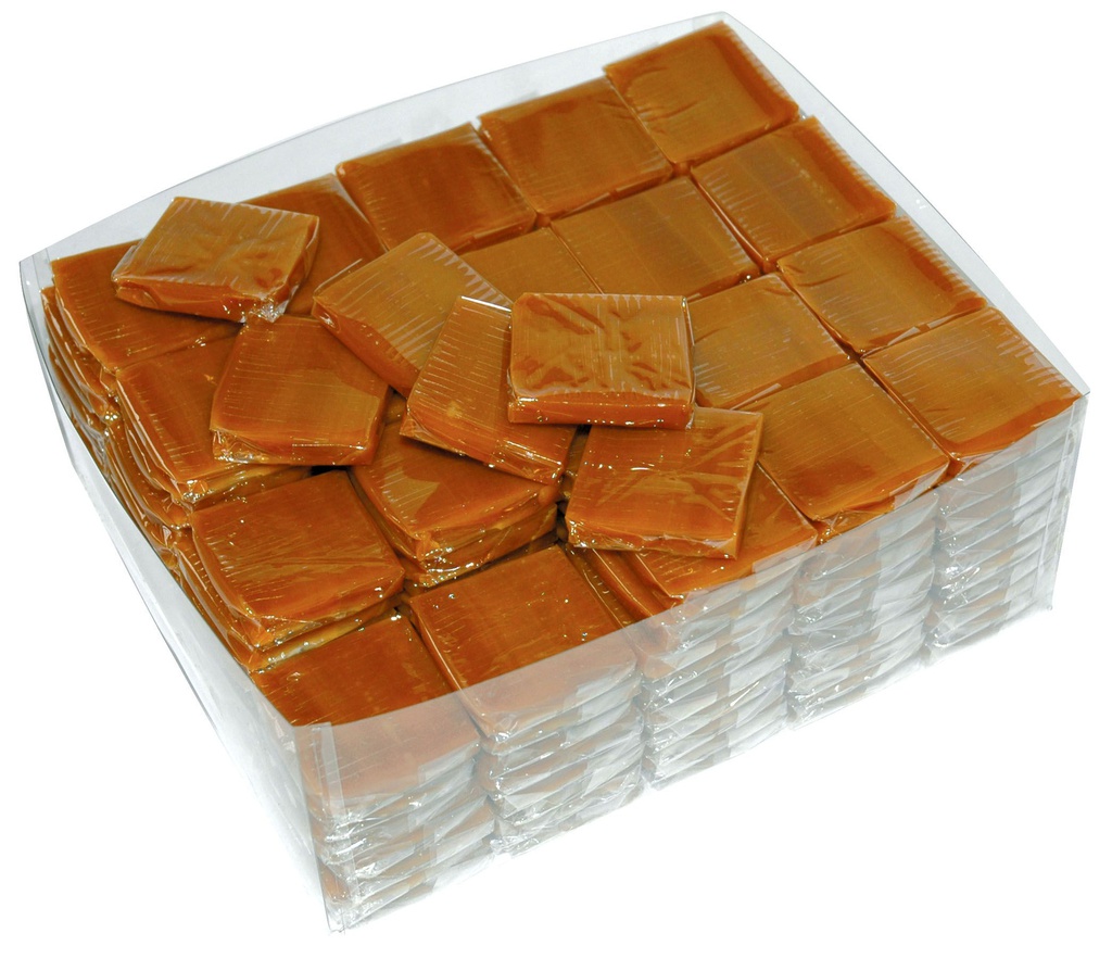 *Caramel noisette, emb indi. en prés de 200 pièces