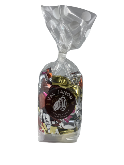 Sachet papillotes praliné lait et noir 300g x 8
