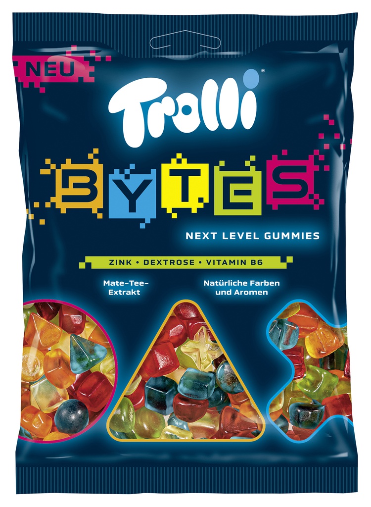 Sachet Bytes trolli 160g x 26