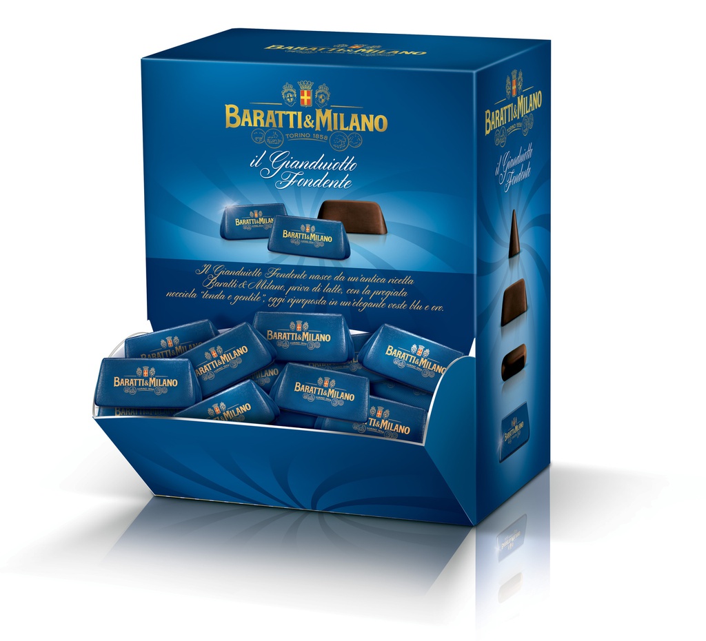 Display Gianduiotto noir 10g en 1 kg