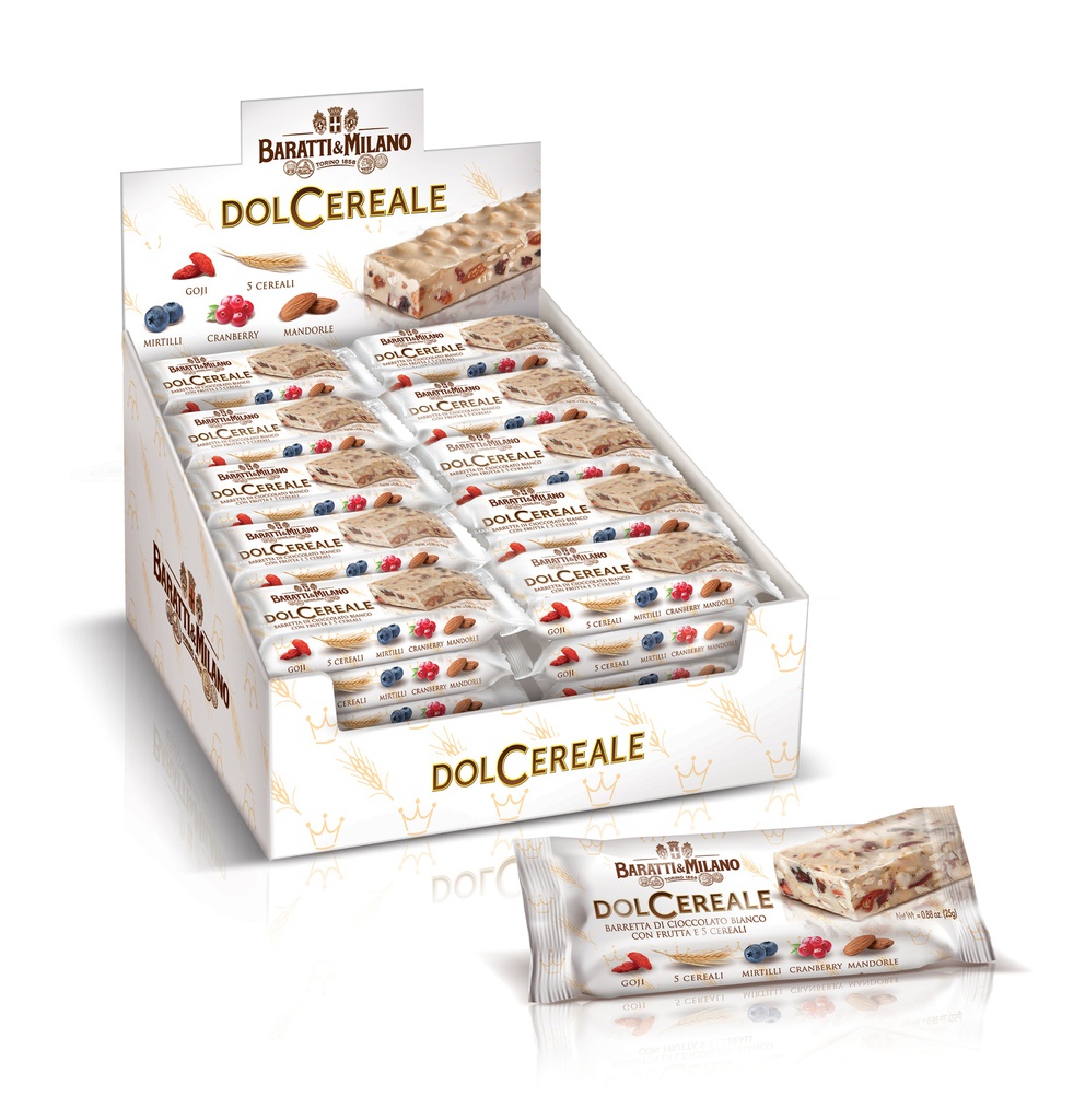 Présentoir Dolcereale choc blanc 22g x 40