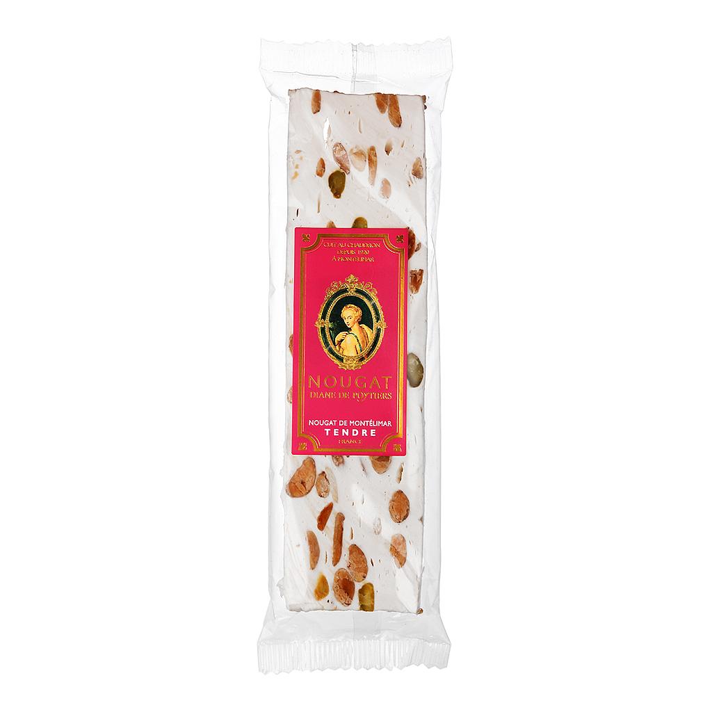 Présentoir barres de nougat blanc de Montélimar 100g x 24
