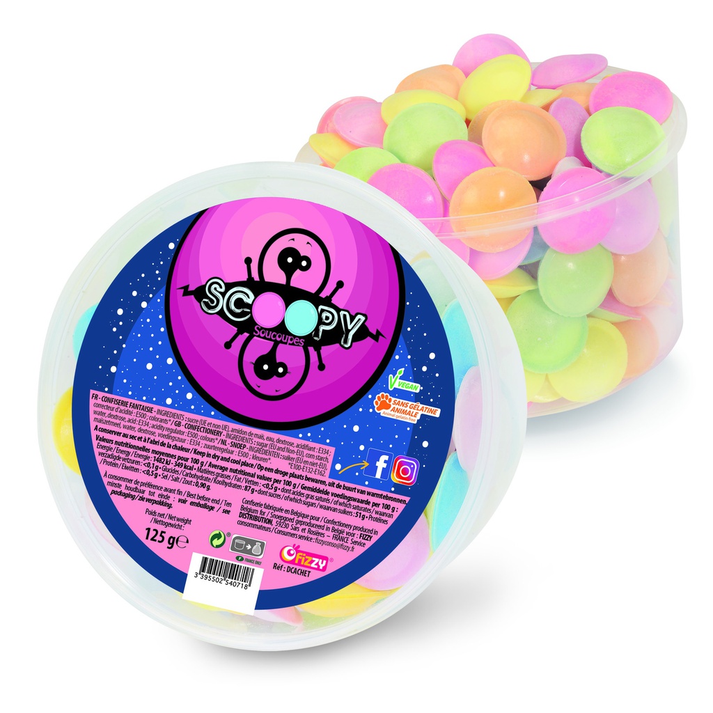 Tubo de Scoopy 125g x 1